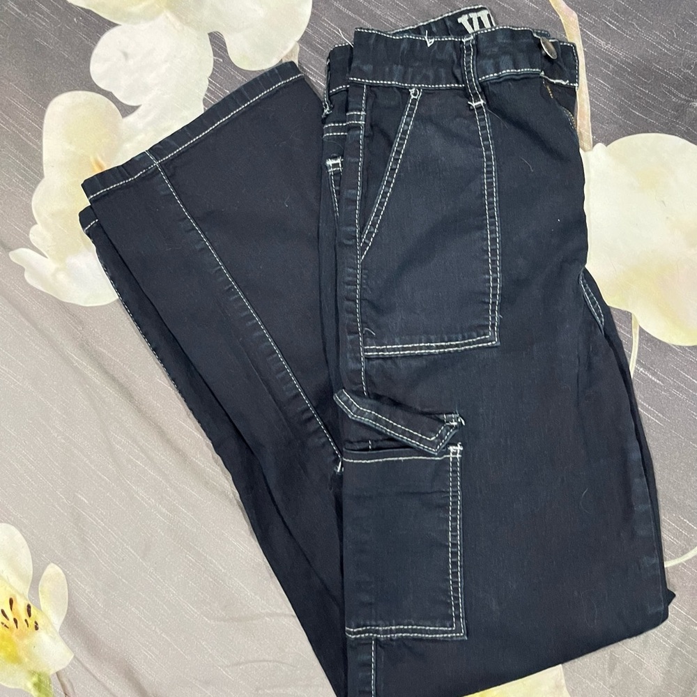 Black Pants with knee pockets